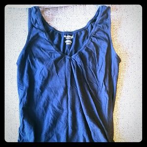 PERFECT black maternity tank"motherhood nursing" s